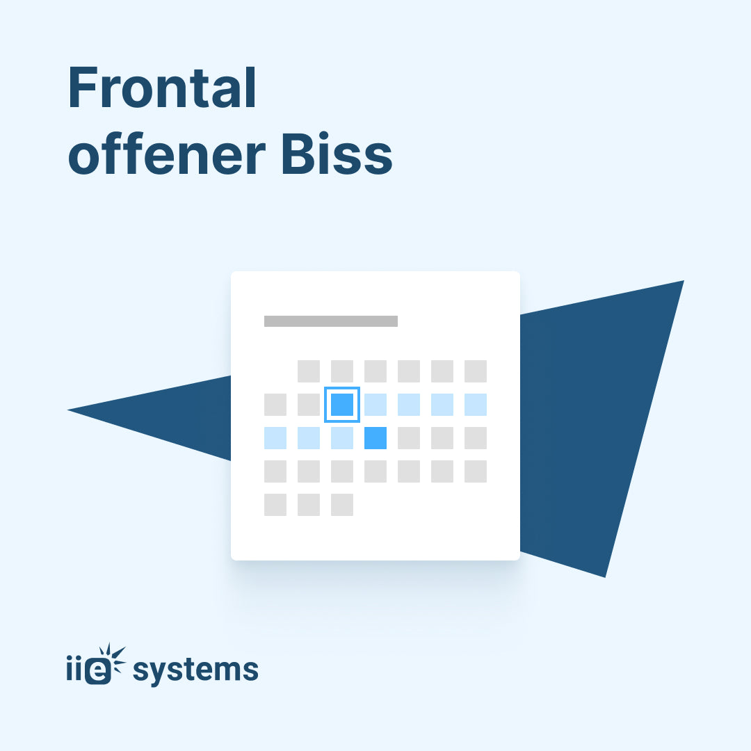 Frontal offener Biss