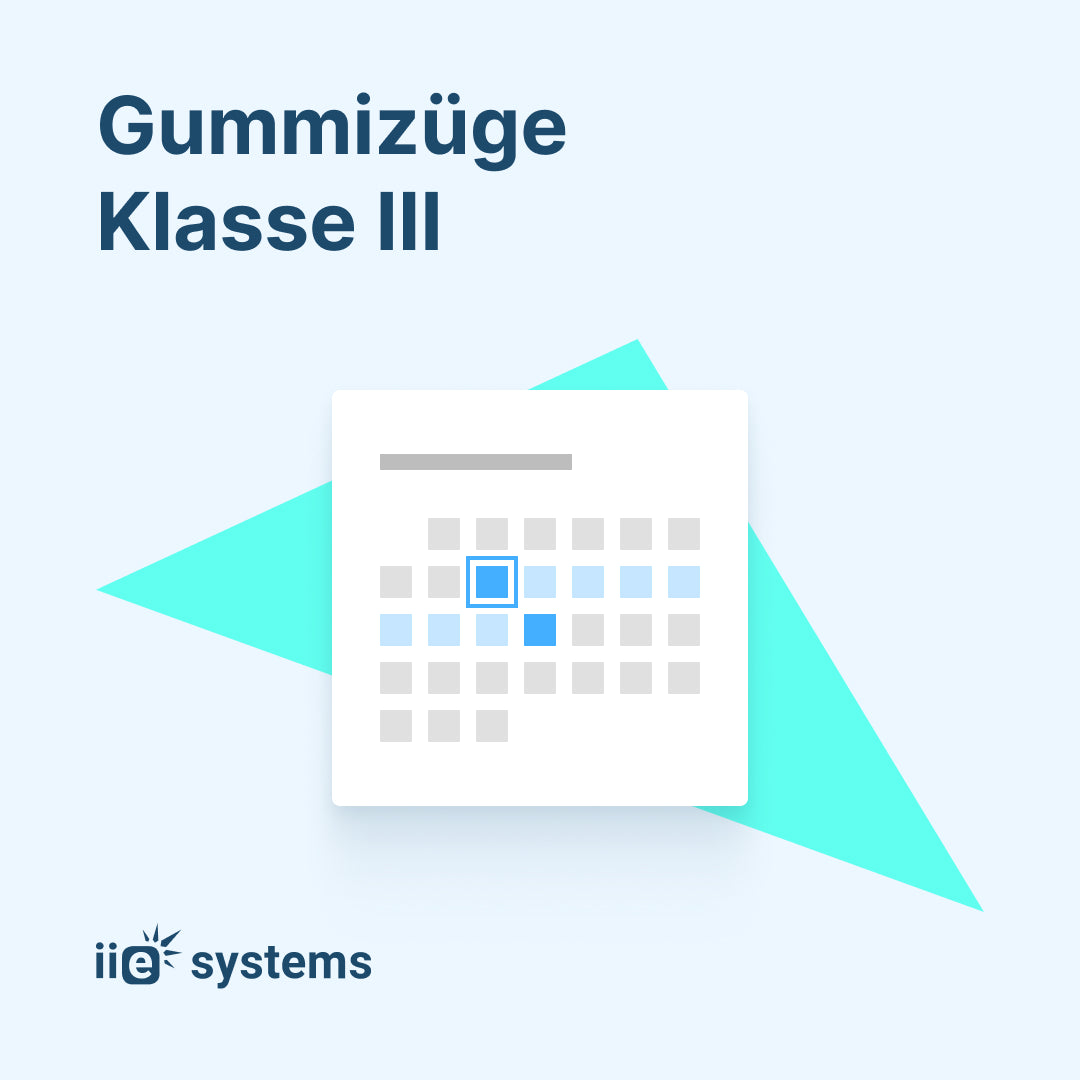 Gummizüge Kl. III
