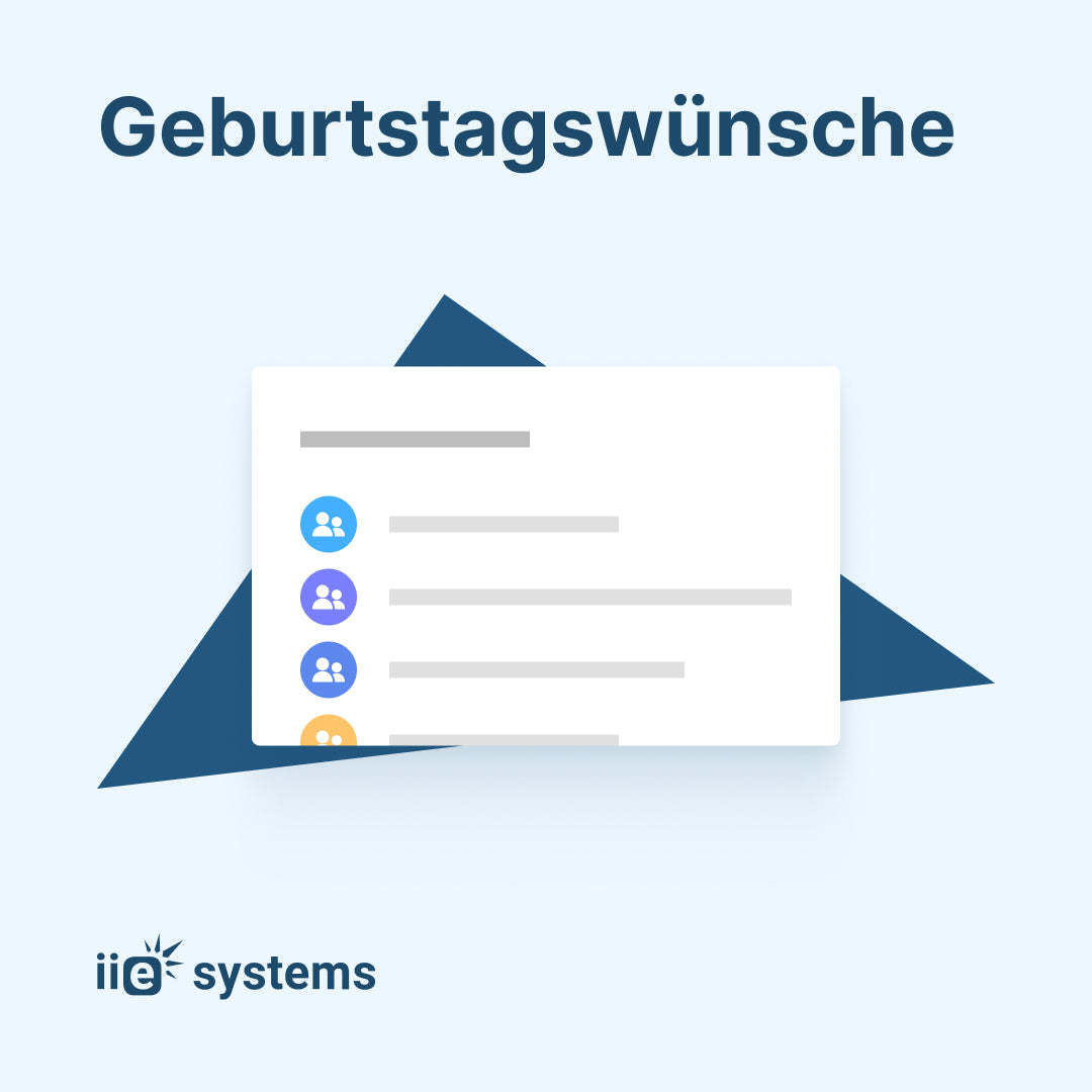 Geburtstagswünsche