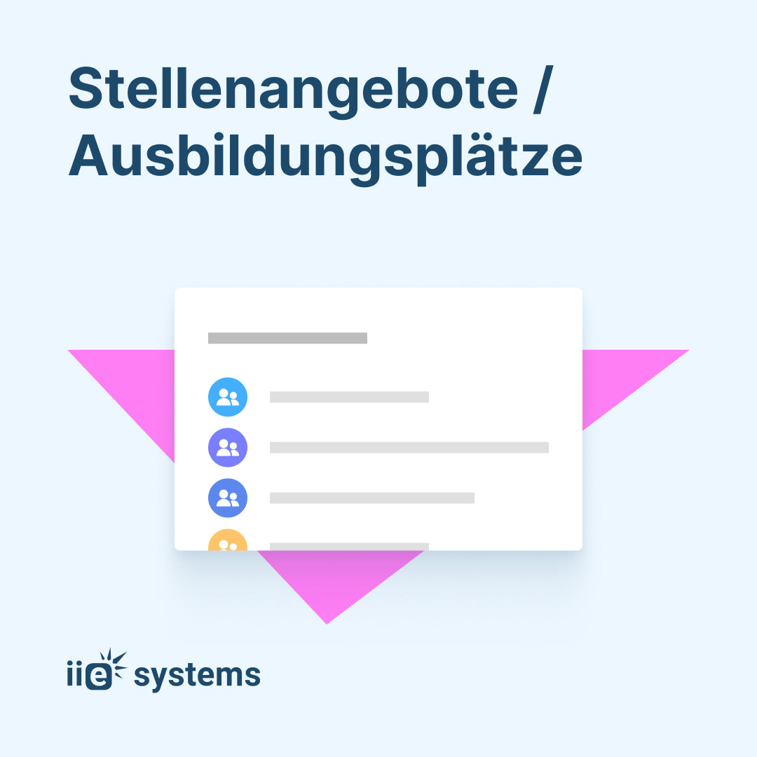 Stellenangebote / Ausbildungsplätze