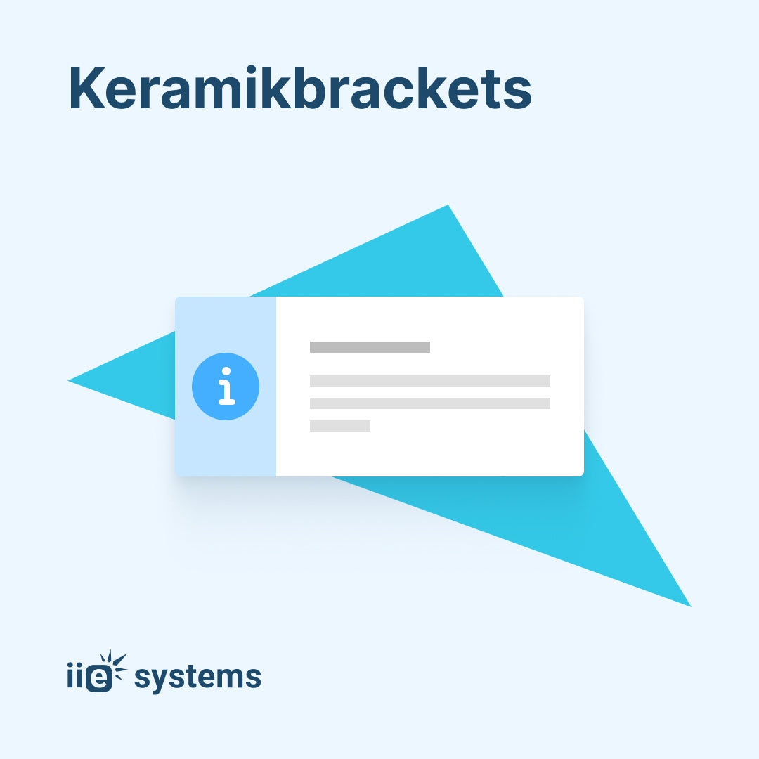 Keramikbrackets