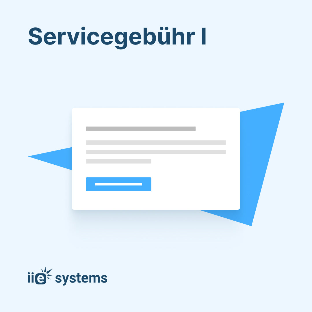 Servicegebühr I