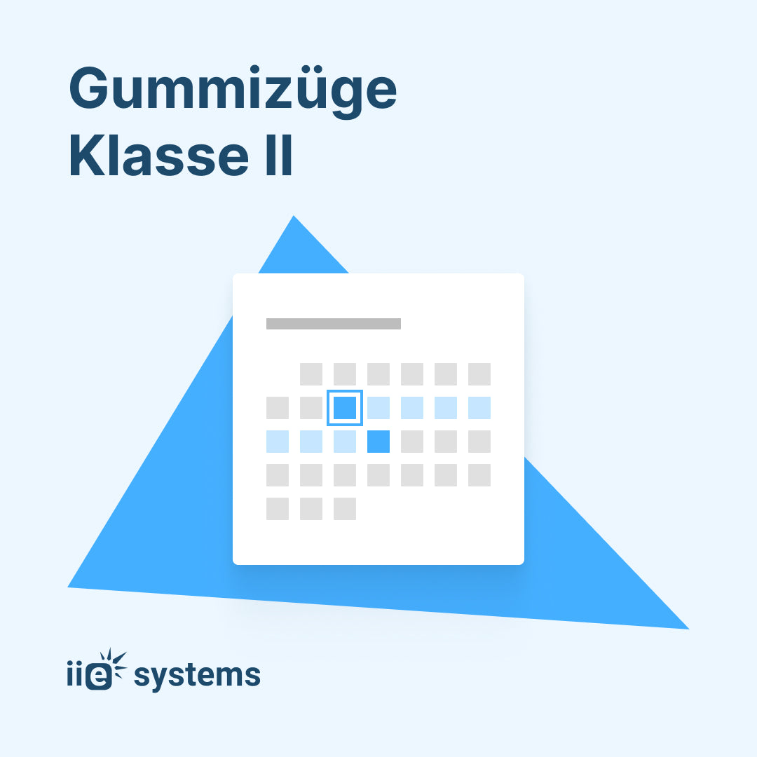 Gummizüge Kl. II