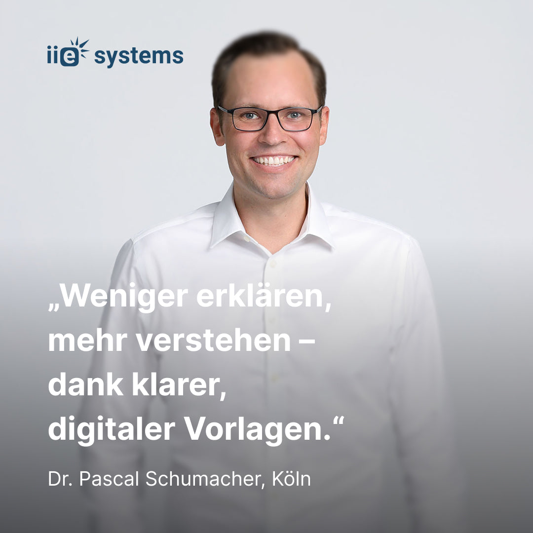 Frontal offener Biss