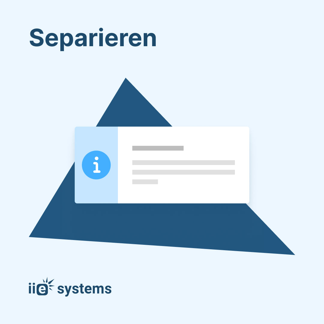 Separieren