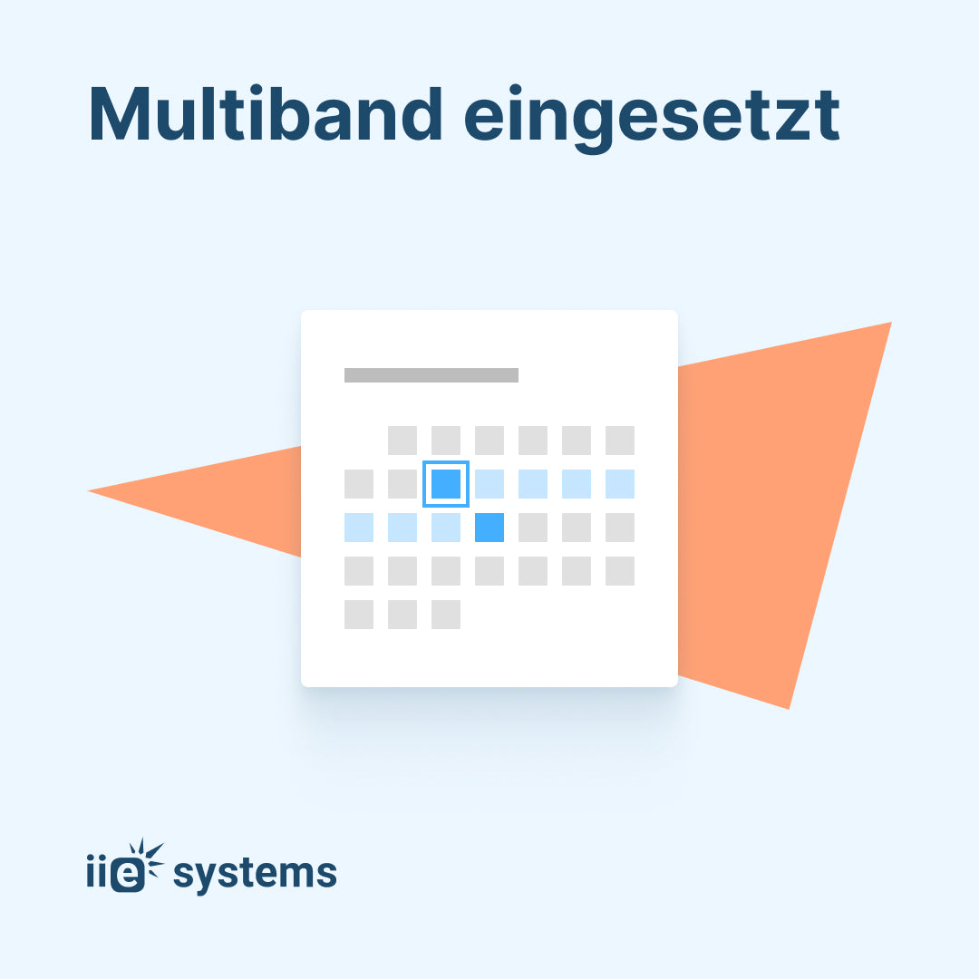 Multiband eingesetzt