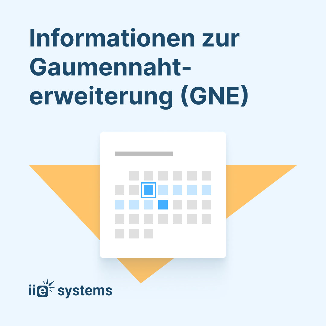 Informationen zur Gaumennahterweiterung (GNE)