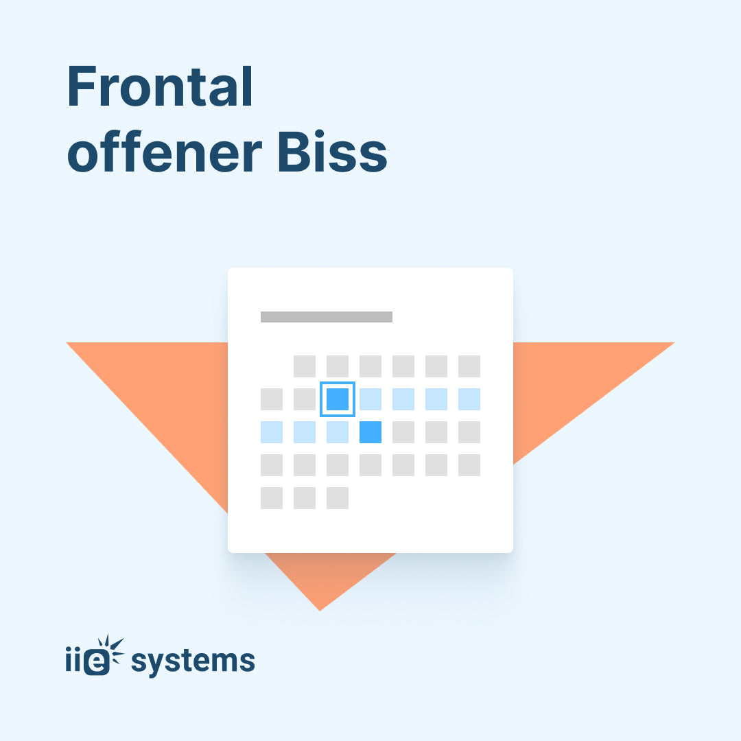 Frontal offener Biss
