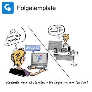 ↪ Folgetemplate: Behandlungsende GKV